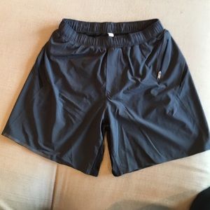 Grey Lulumenon shorts